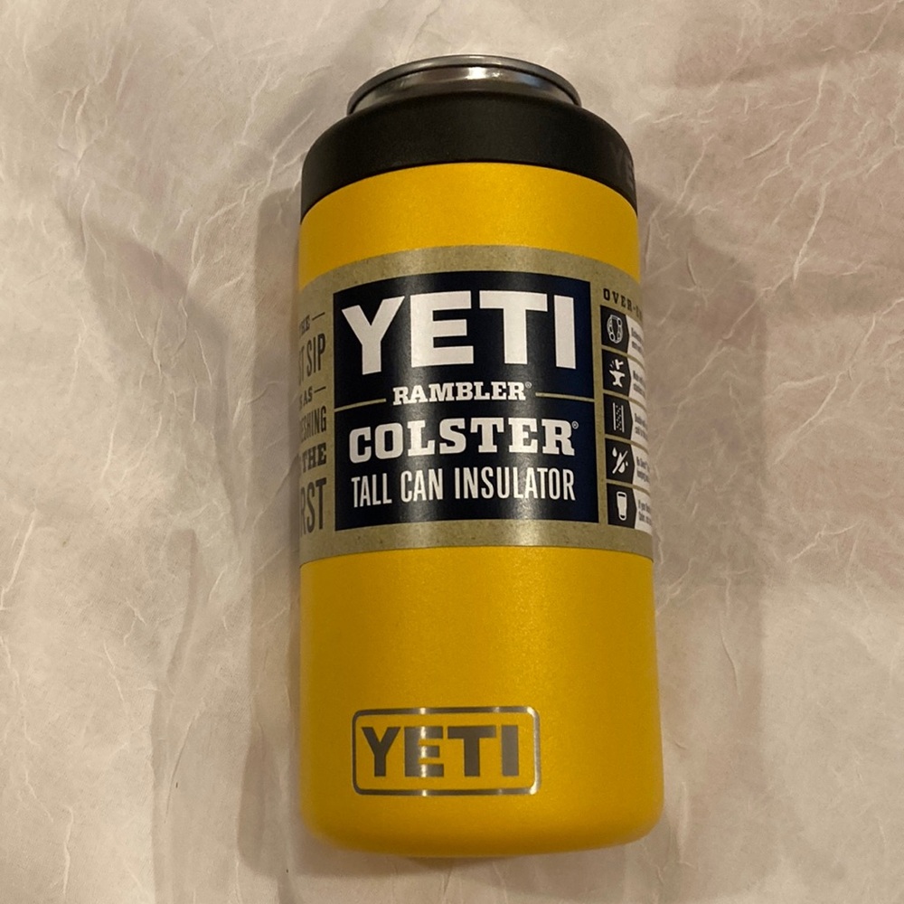 YETI Rambler Colster Tall Can Insulator in  Alpine Yellow